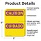 Signmission Radiation & Laser Sign, 5 in H x 3.5 in W, Vinyl Decal, Rectangle OS-2PACK-CR-D-35-L-10162 - alternate 6